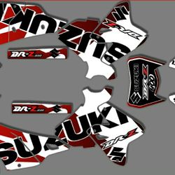 Suzuki Drz(contact info removed) To 2021 Graphic Kit 