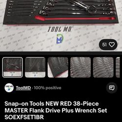 Snap On Wrench Set 