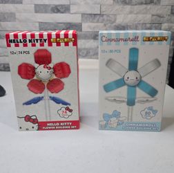 New Hello Kitty & Cinnamoroll brickcraft sets