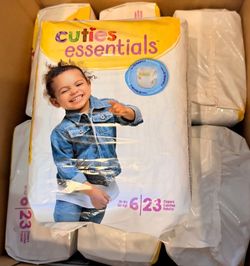 Cuties size 6 daipers