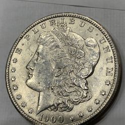 1900 P Morgan Silver Dollar 
