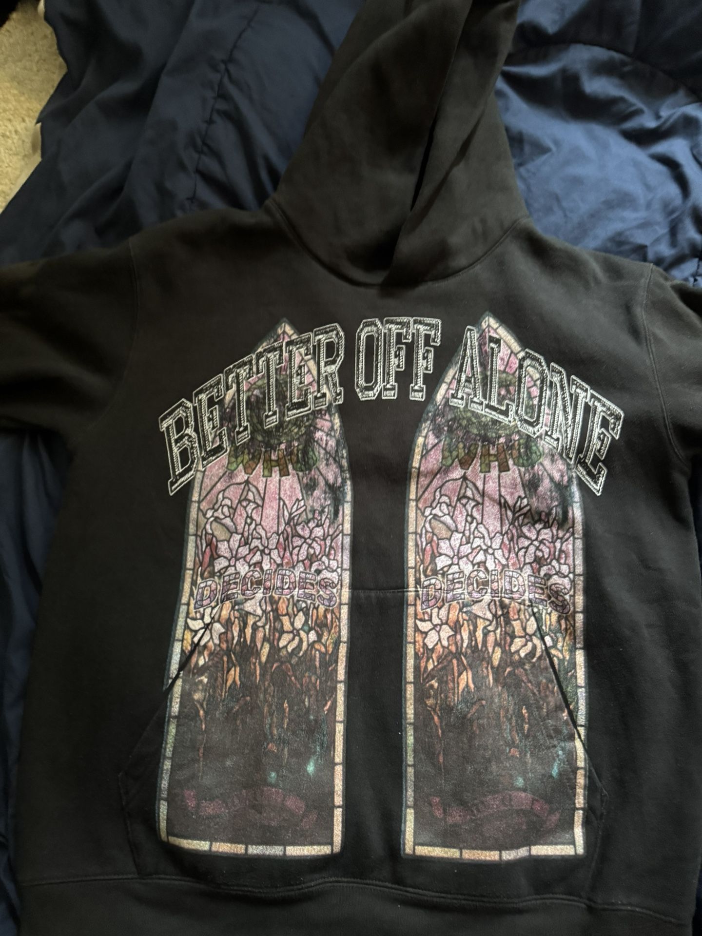 Who Decides War x A Boogie Wit Da Hoodie Better Off Alone Hoodie 'Black'