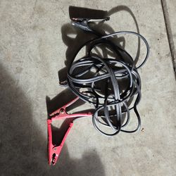 Jumper cables.