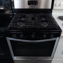 Whirlpool Stainless Steel Gas Stove 5 Burners