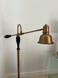 Industrial style floor lamp