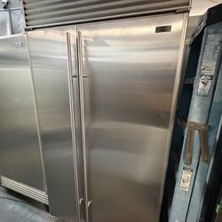 42” Sub Zero Built In  Stainless Steel Refrigerator 