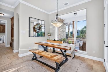 Ashley furniture table with benches