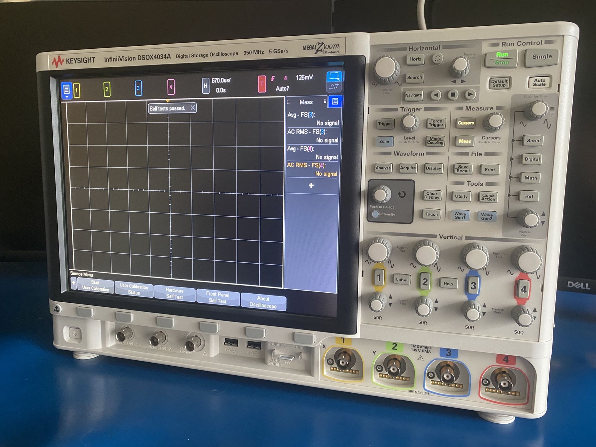 Keysight DSOX4034A Digital Oscilloscope - 350 MHz, 4 Channel