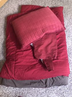 Comforters, bedskirts, and pillow sets for sale