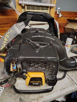Working Poulan Pro Backpack Blower