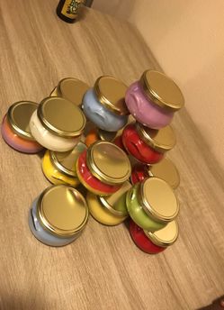 Hand poured candles 6oz and 11oz