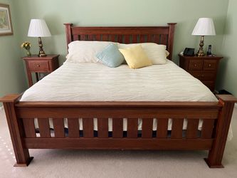 King size bed frame