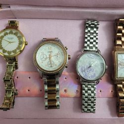 Silver And Gold Watches