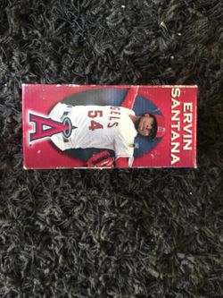 STADIUM EXCLUSIVE ERVIN SANTANA BOBBLEHEAD DOLL