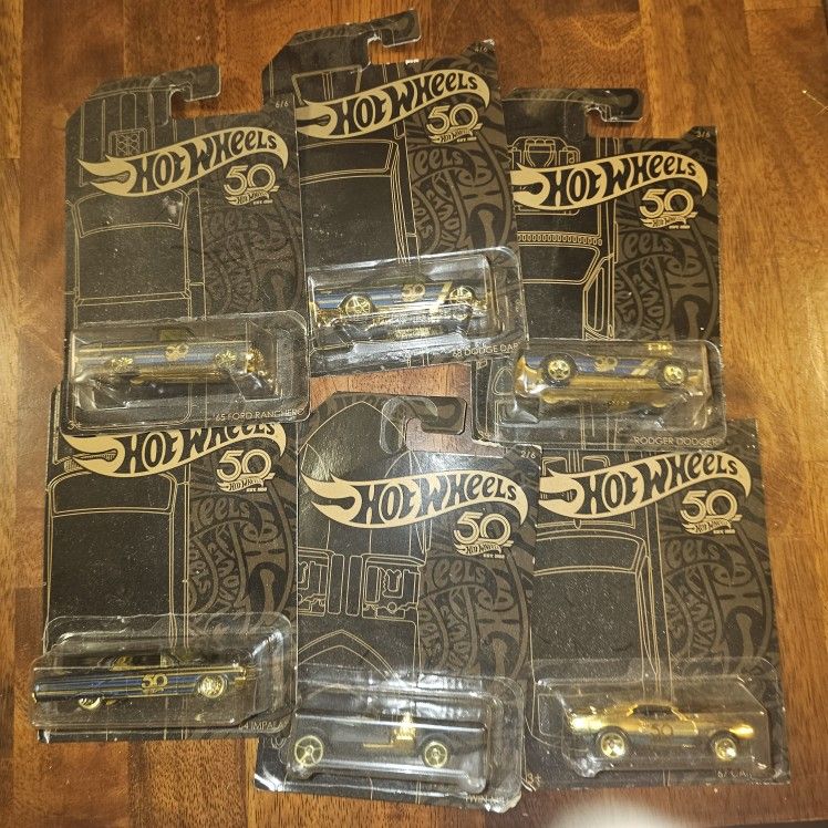 HOT WHEELS 50TH ANNIVERSARY COMPLETE SET