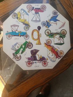 Vintage Springbok Octa Puzzle Antique Cars