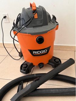 RIDGID 16 Gallon Wet/Dry Shop Vacuum – Powerful Vacuum w/ Hose & Attachments