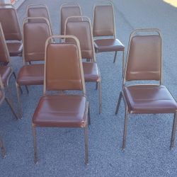 10 Event Chairs ...Just Need Chair Covers