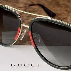 Gucci Pilot Sunglasses 