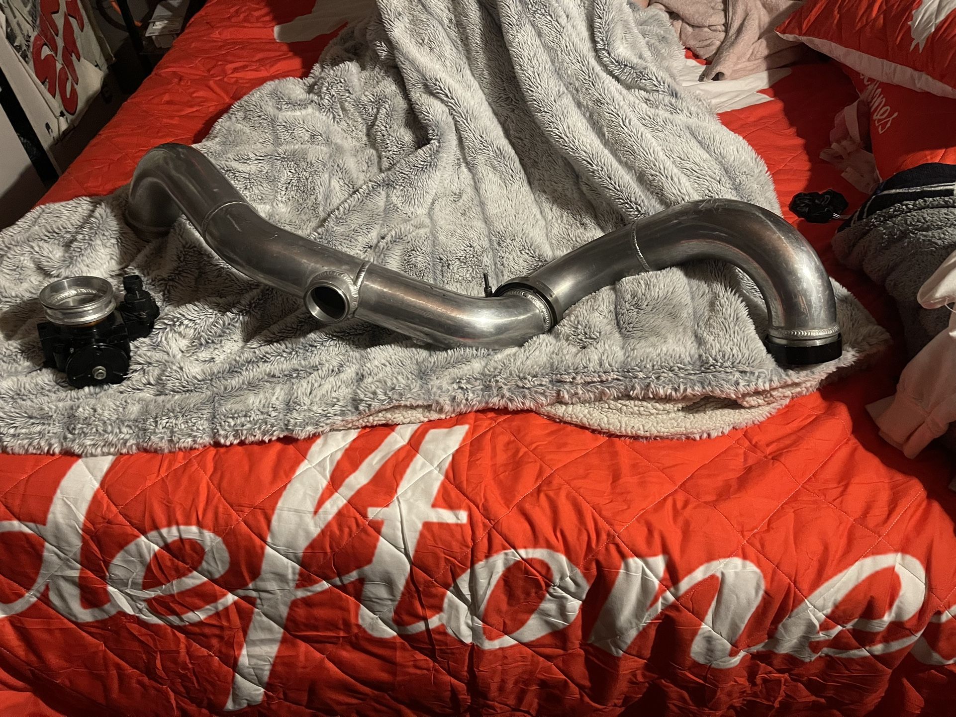 Evo 8/9 Skunk2 Throttle Body 3” Short Route Intercooler Piping