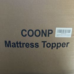 COONP King Mattress Topper, Extra Thick Pillowtop