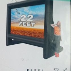 22 ft Outdoor Inflatable Projector Screen