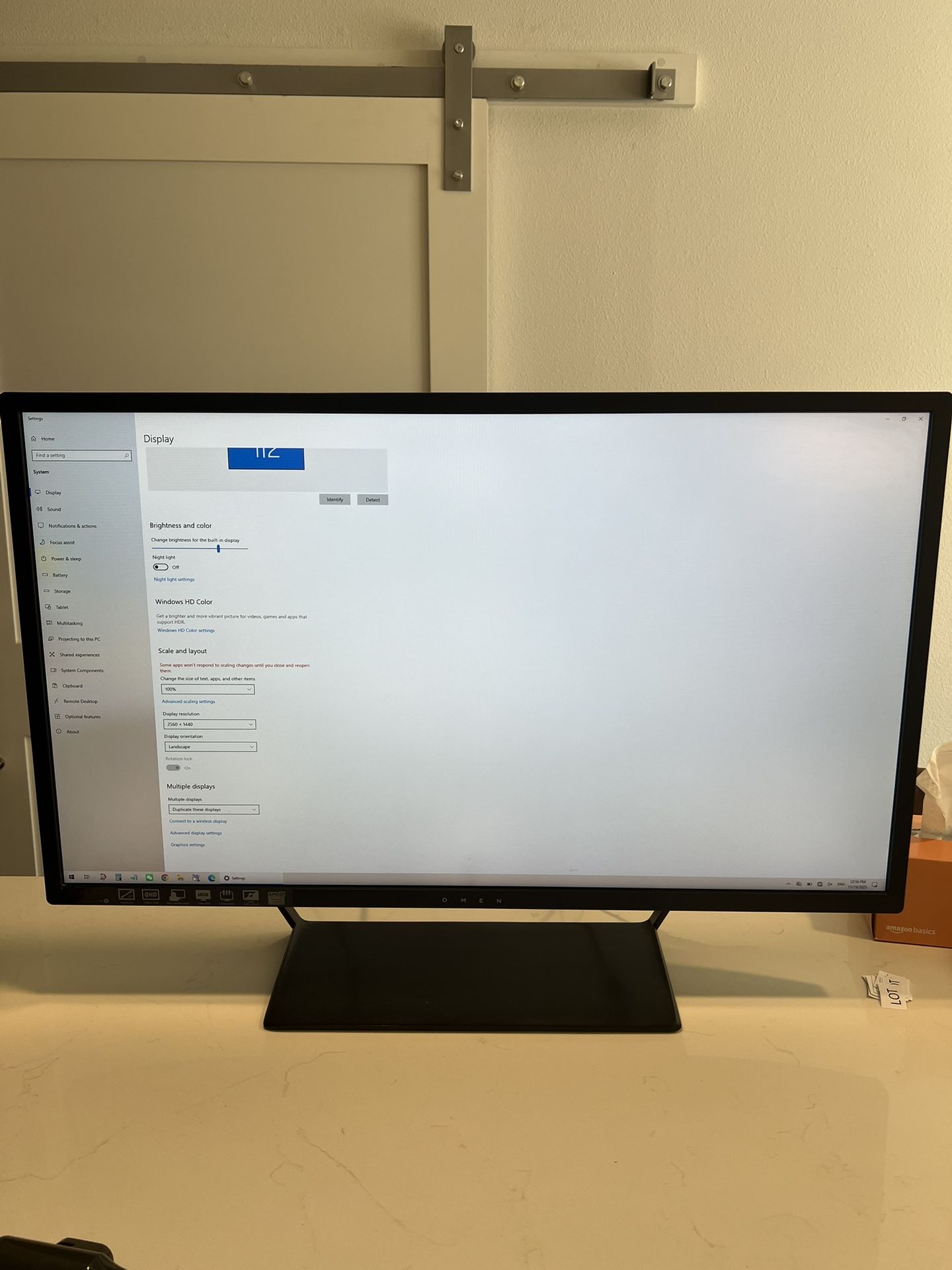 HP OMEN 32 QHD 165Hz Gaming Monitor