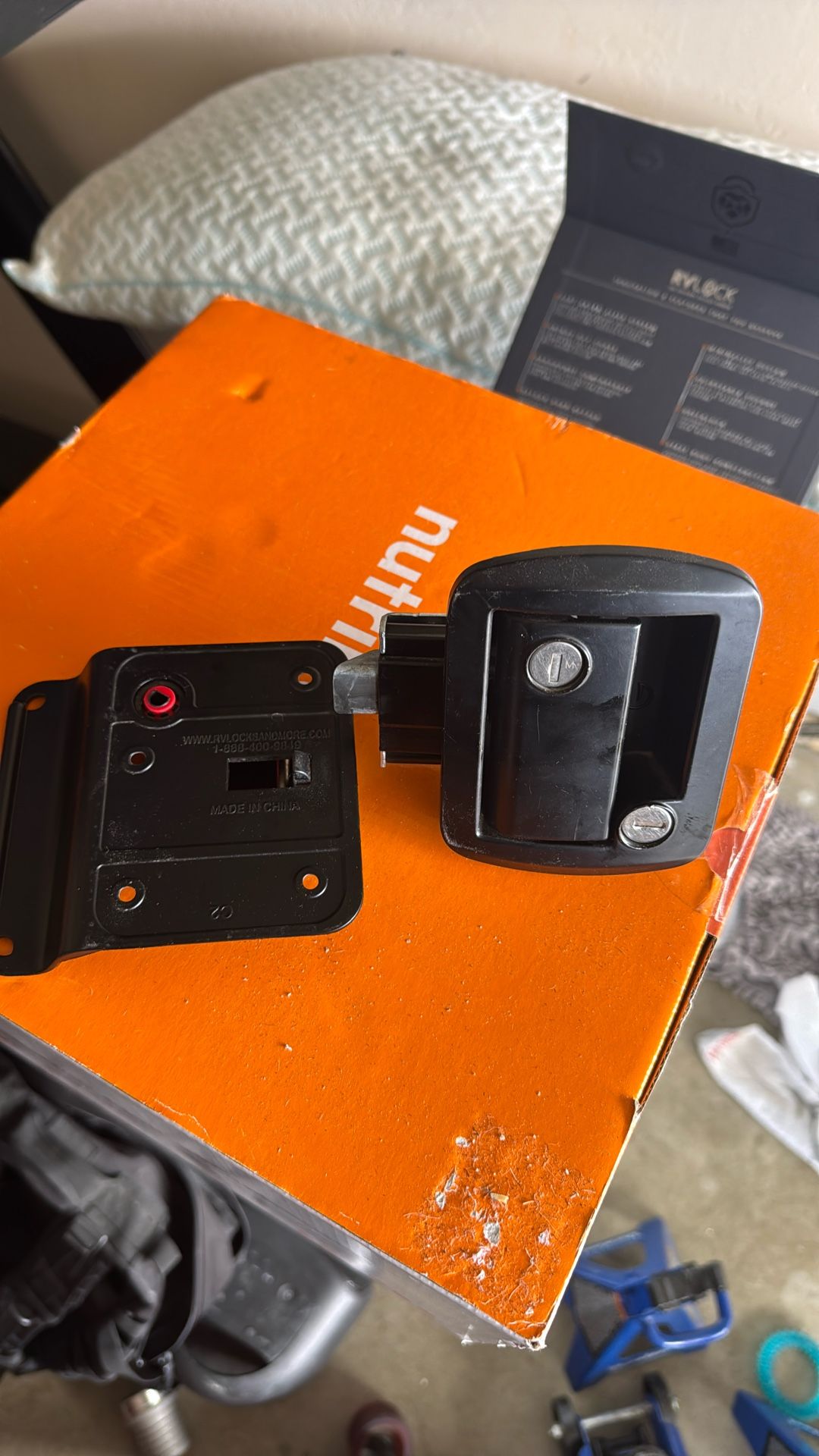 Rv Lock Hardware + 1 Key