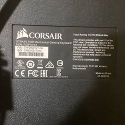 Corsair STRAFE RGB Mechanical Gaming Keyboard 