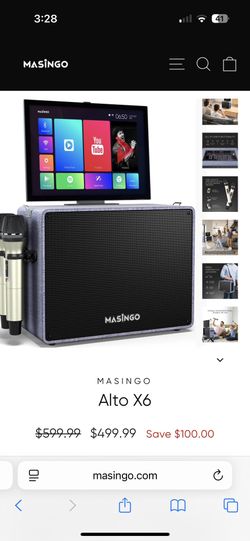 Masingo Karaoke Machine