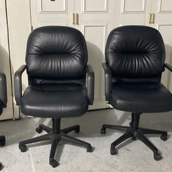 Hon Pillow Leather Office Chair.