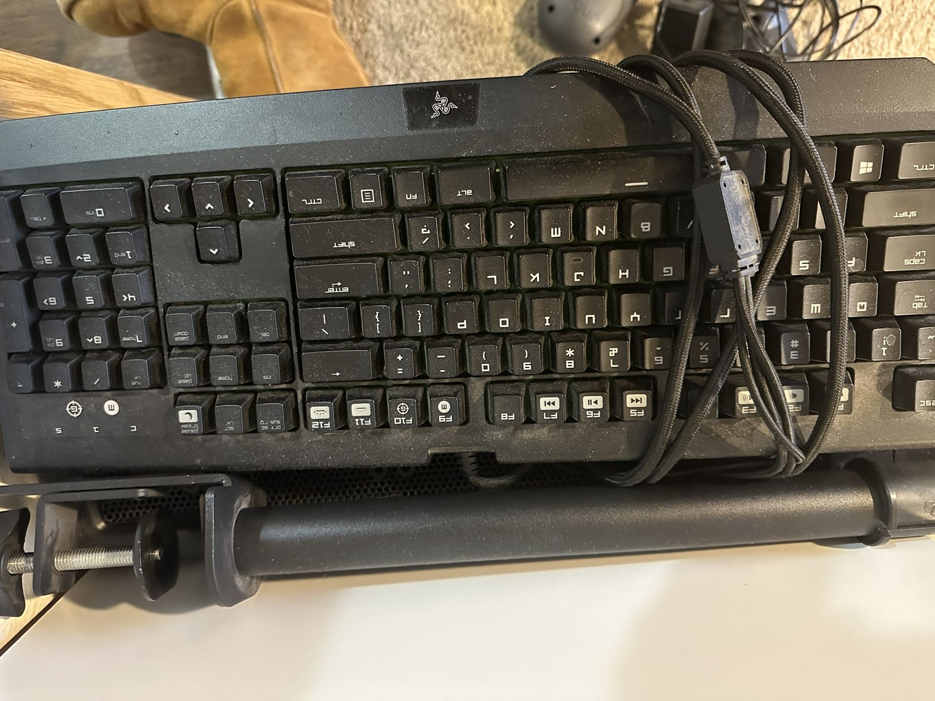 Razor gaming keyboard