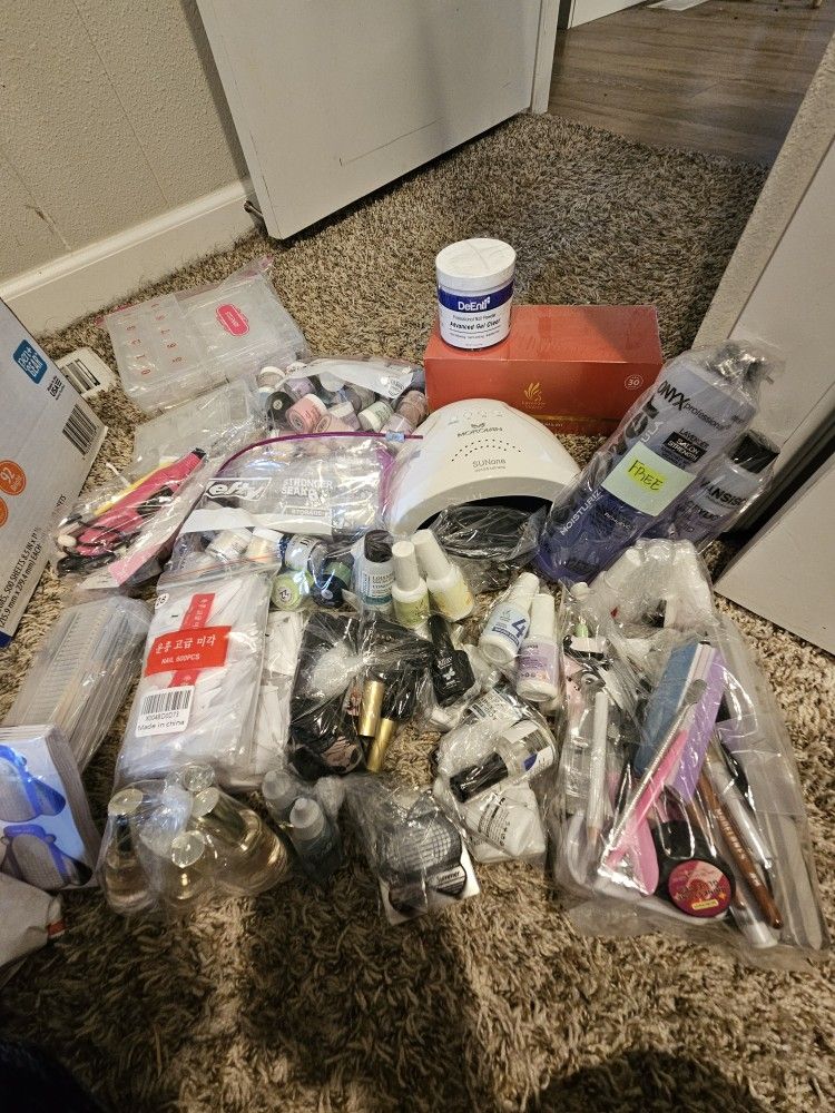 Professional Acrylic Powder Dips And Gel Nail Lot