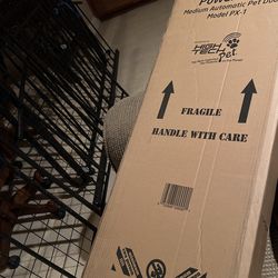 Power Pet Dog Or Cat Door For Medium Size Dog Or Cat