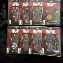 Marvel Heroes Reborn 2021 #1-7 & Return John Tyler Christopher Action Figure Var