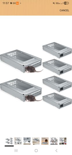 Humane Mouse Trap Set – 7 Pack