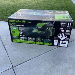 Green Works 80 V Pro 21 Inch Mower Self-Propelled