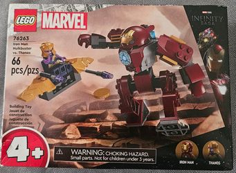 Lego Marvel Infinty Saga Ironman Hulkbuster vs. Thanos