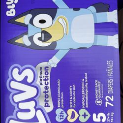 Luvs Diapers Size 5