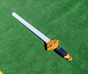 Disney 20th Anniversary Mulan Light-Up Sword Pretend/Play Sound Toy Working EUC