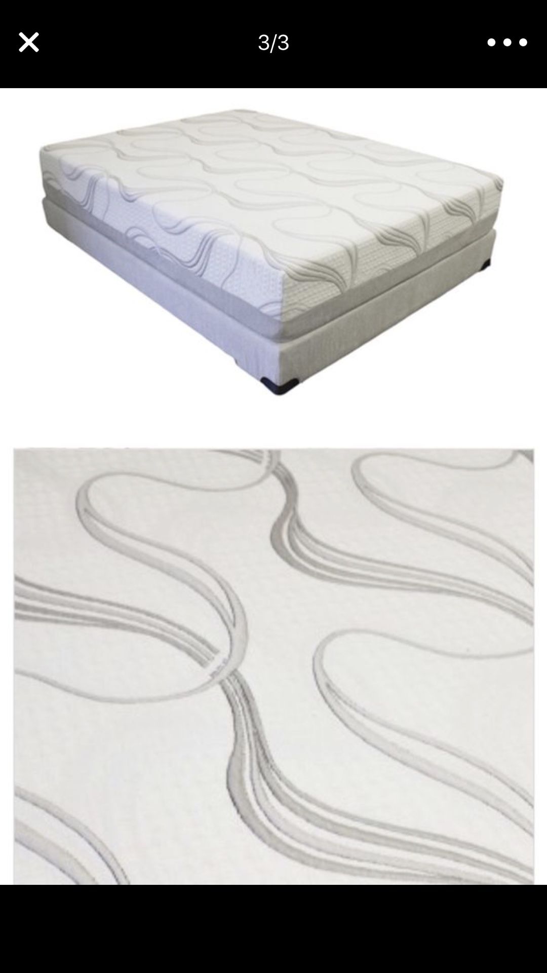 RV Short Queen 10” Memory Foam mattress (60x75)