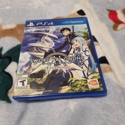 Sword Art Online: Lost Song PS4 Video Game. 