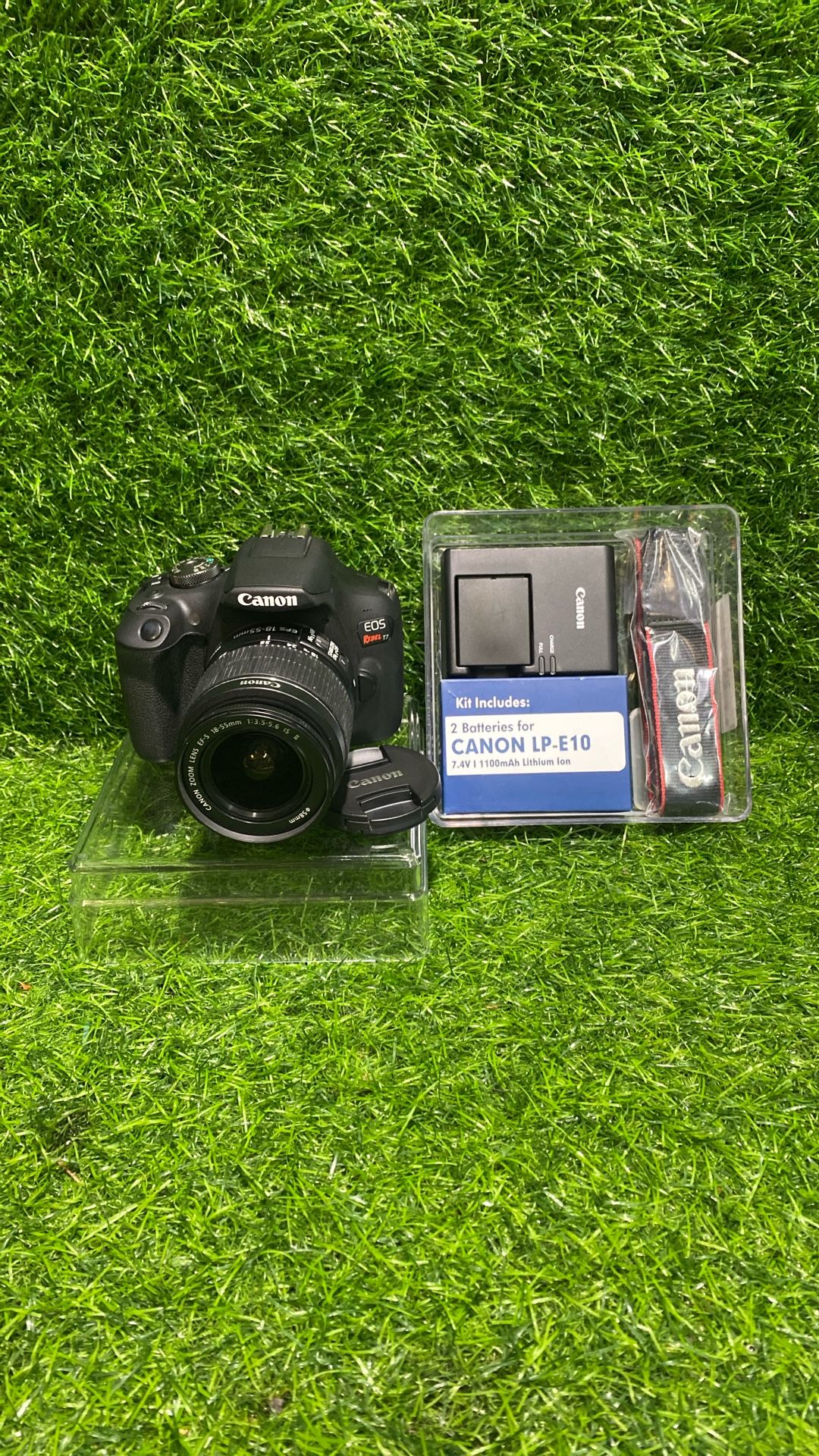 Canon EOS Rebel T7 DSLR Camera And Kit