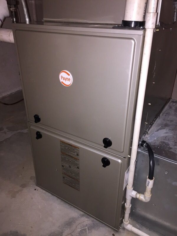 Payne 95% AFUE 100,000 Btuh Multipoise Gas Furnace Model PG95SAS60100C for  Sale in West Bloomfield Township, MI - OfferUp