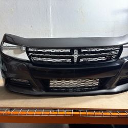 Dodge Charger Complete Front Bumper 2015 2016 2017 2018 2019 2020 2021 2022 2023 