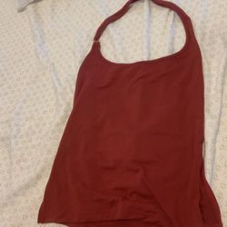 red top and Is backless🍓🍒