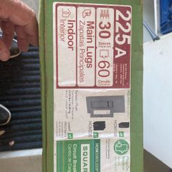 Indoor Main Lug 225 Amp 30 Circuits Squared D Circuit Breaker Load Center