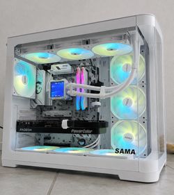 SAMA V60 Gaming PC ~ Ryzen 7 9700X + RX 9070 16GB OC