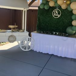 Desert Cart And Backdrop 