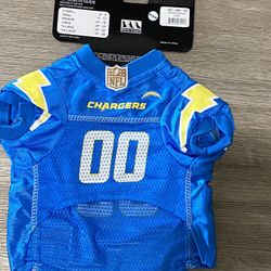Los Angeles, Chargers Dog Jersey Size S 